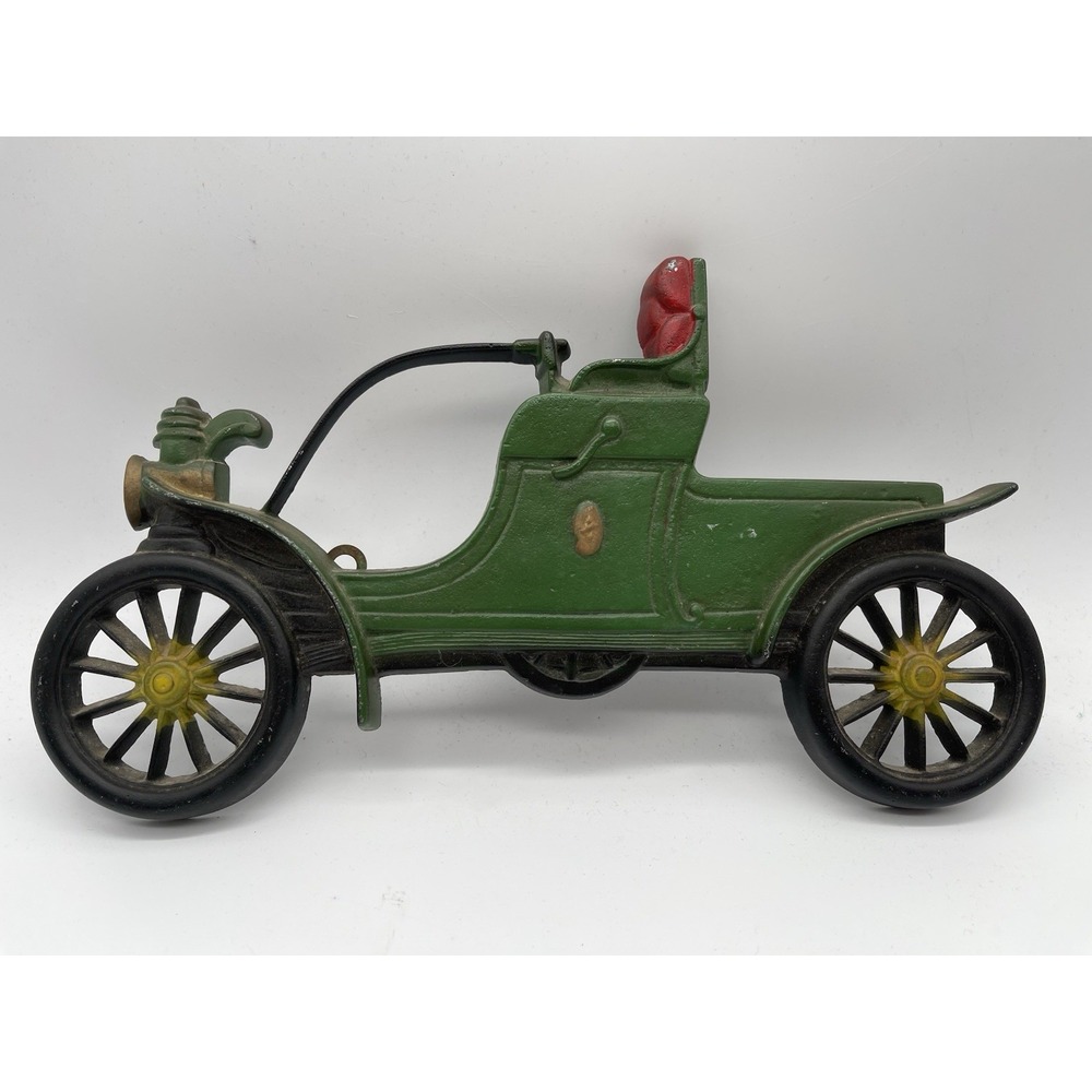 VTG Metal Midwest Wall Hanging Ford Olds Antique Automobiles Cars 11.5 Inches
